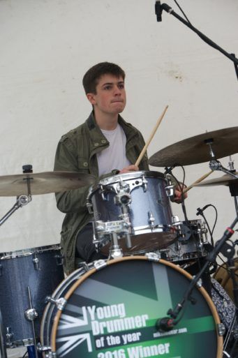 Drummer at Paisley Music Week 2016