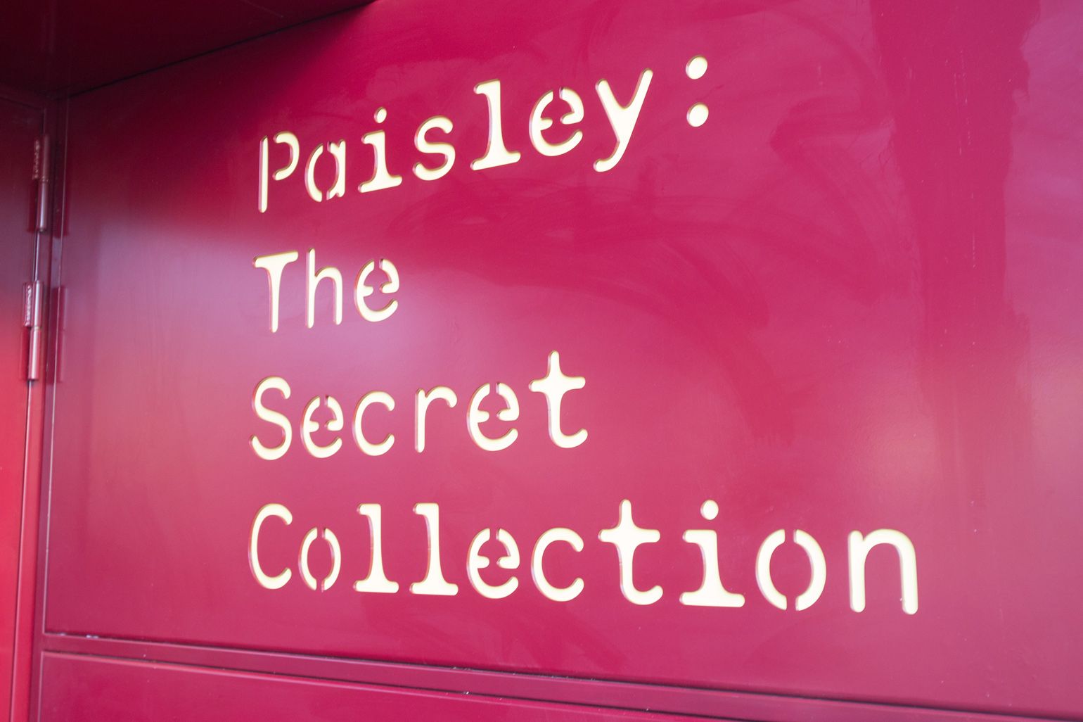 Explore Paisley The Secret Collection museum store Paisley.is