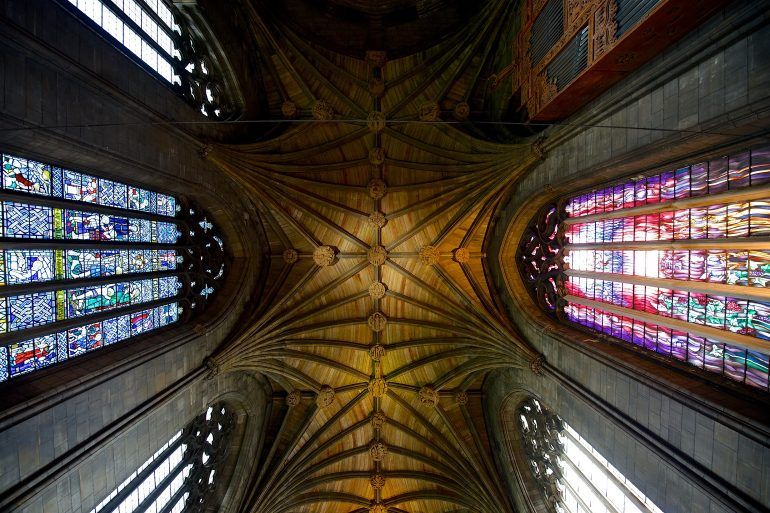 Ceiling of Paisley Abbey