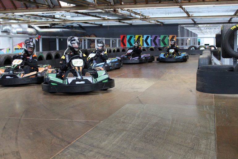 Go karting at The Experience