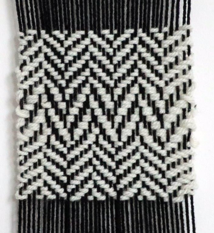 The Artisan's Institute We are Weavers Lesson 11 Herringbone Weave