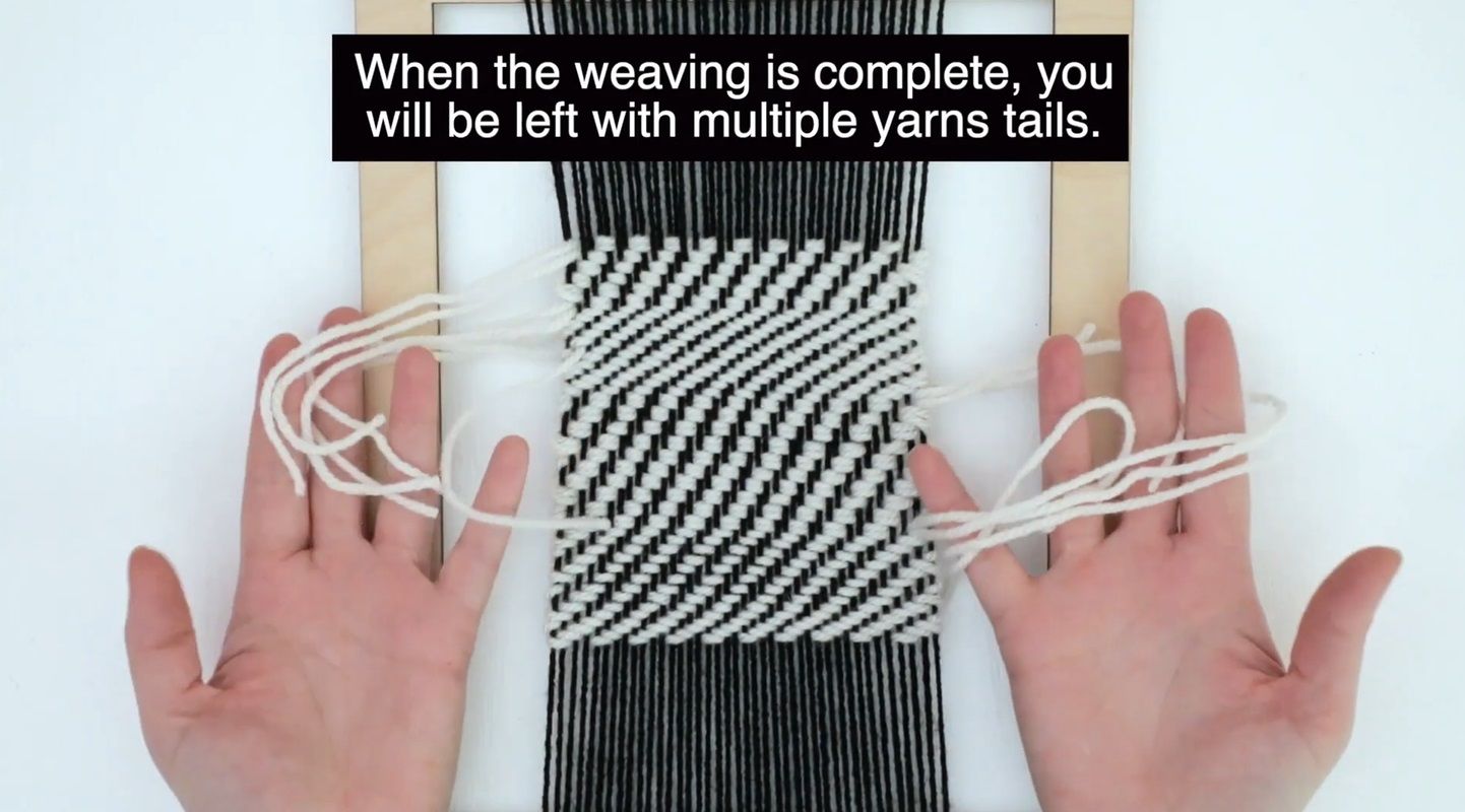 The Artisan's Institute We are Weavers Lesson 08 2/2 Twill Weave