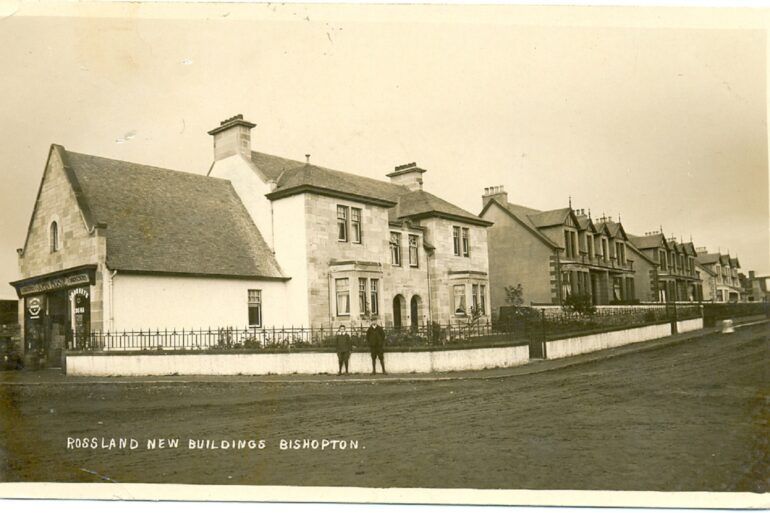 Rossland New Buildings, Bishopton, 1920