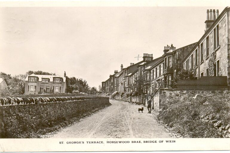 St George's Terrace, Horsewood Brae, Bridge of Weir, 1913