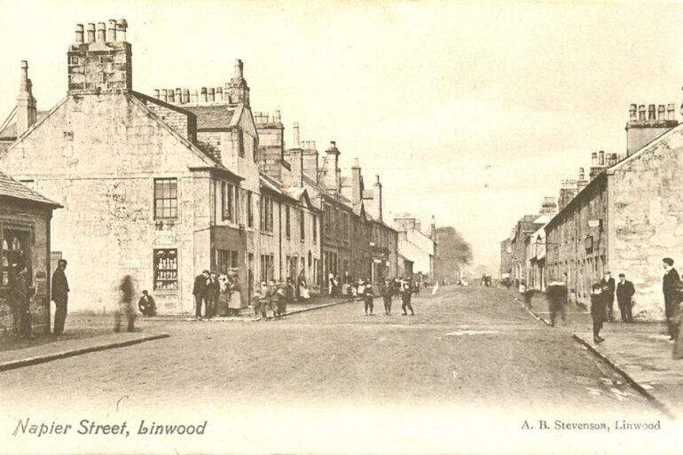 Napier Street, Linwood, 1907