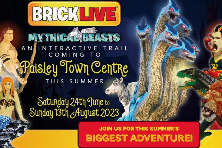 Mythical Beasts interactive trail from Paisley First