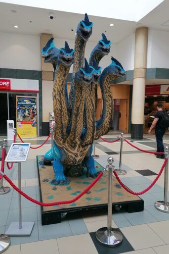 Hydra display in Mythical Beasts trail