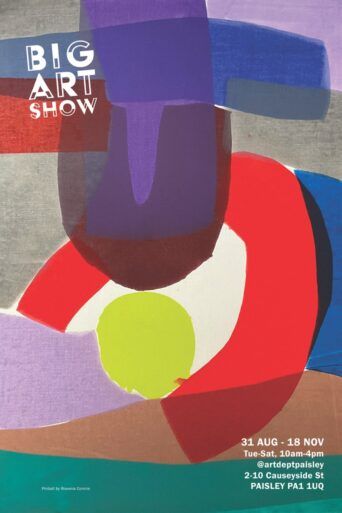 'Pinball' by Rowena Comrie - poster for The Big Art Show 2023