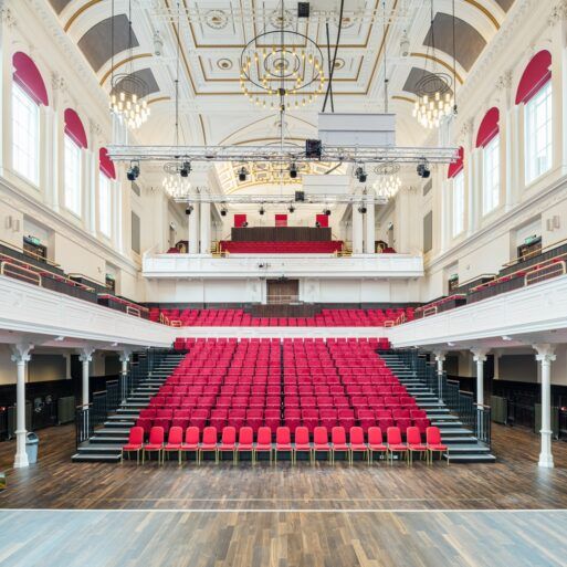 Paisley Town Hall view from stage