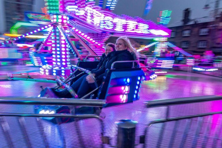 Funfair at Johnstone Christmas Lights Switch-On